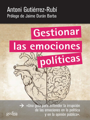 cover image of Gestionar las emociones políticas